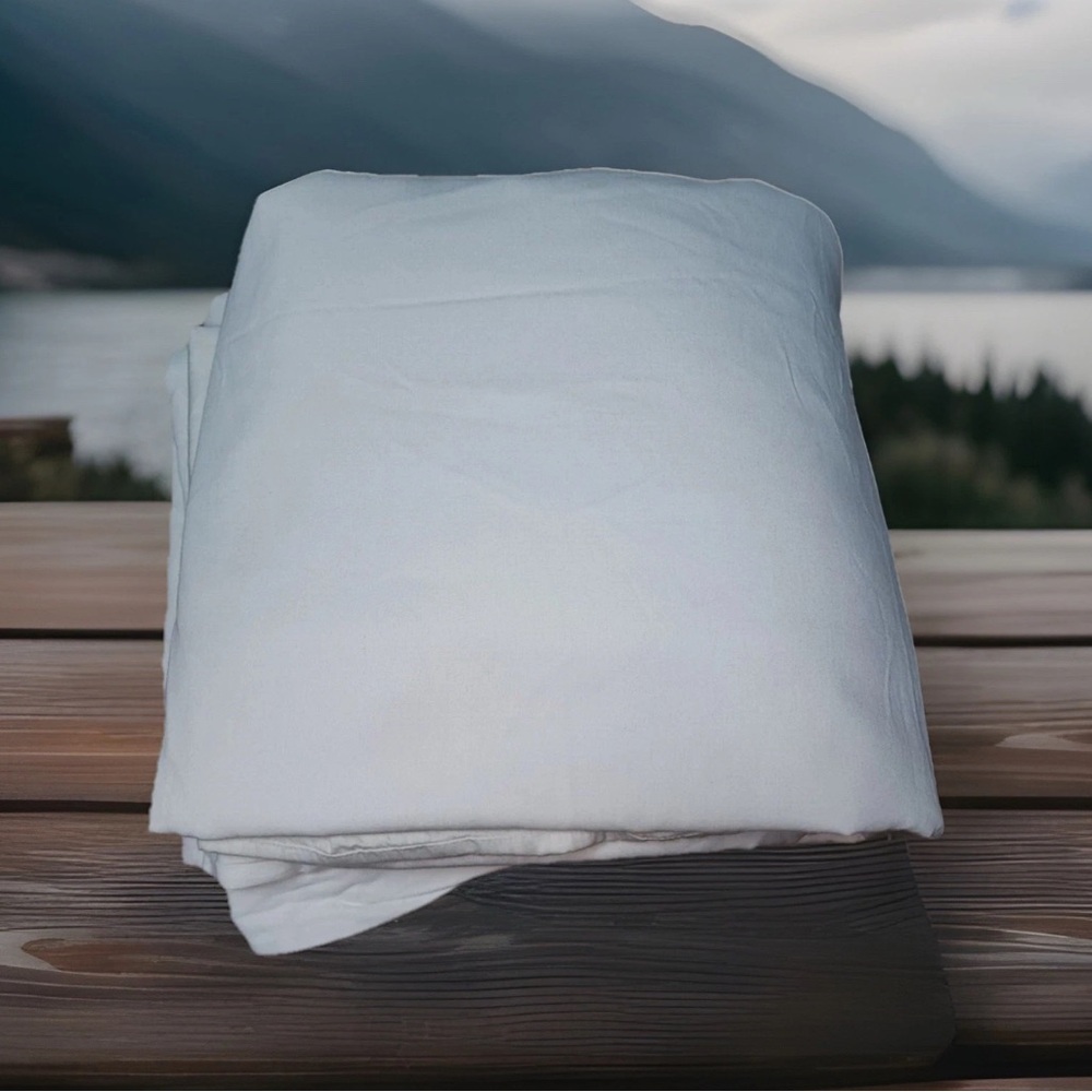 Luxurious White duvet cover only